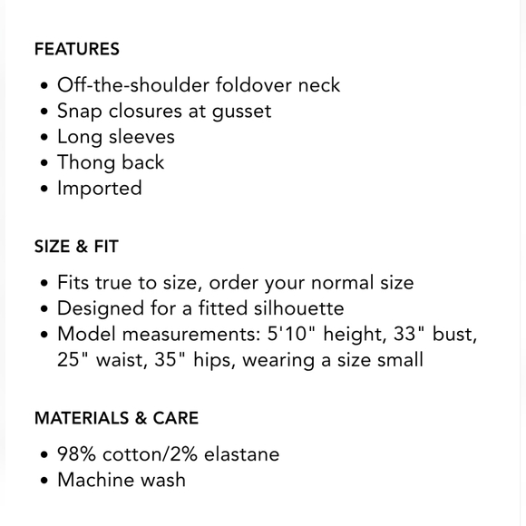 Free People Autumn Cozy Bodysuit XL NWT - Picture 11 of 11